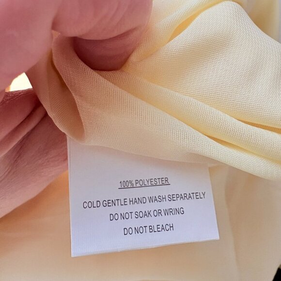 Hello Molly Secret Spot Dress NWT Yellow Size Medium / 6 - Picture 9 of 9